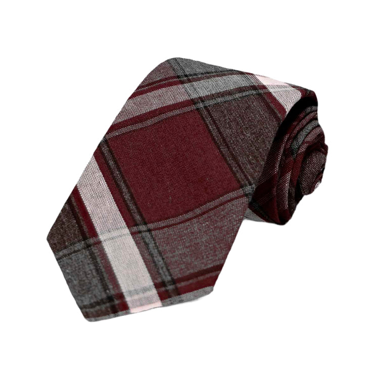 MMA PLAID 54 Men's Tie