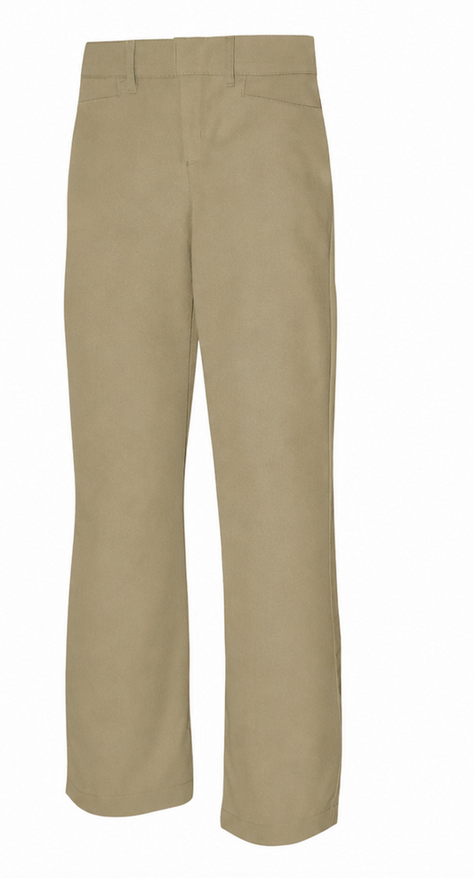 GIRL'S SUPER SOFT TWILL FLAT FRONT (REQUIRED)