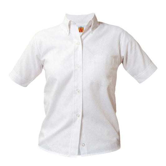 Blusa Oxford de manga corta (obligatoria)