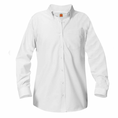 Blusa Oxford de manga larga (obligatoria)