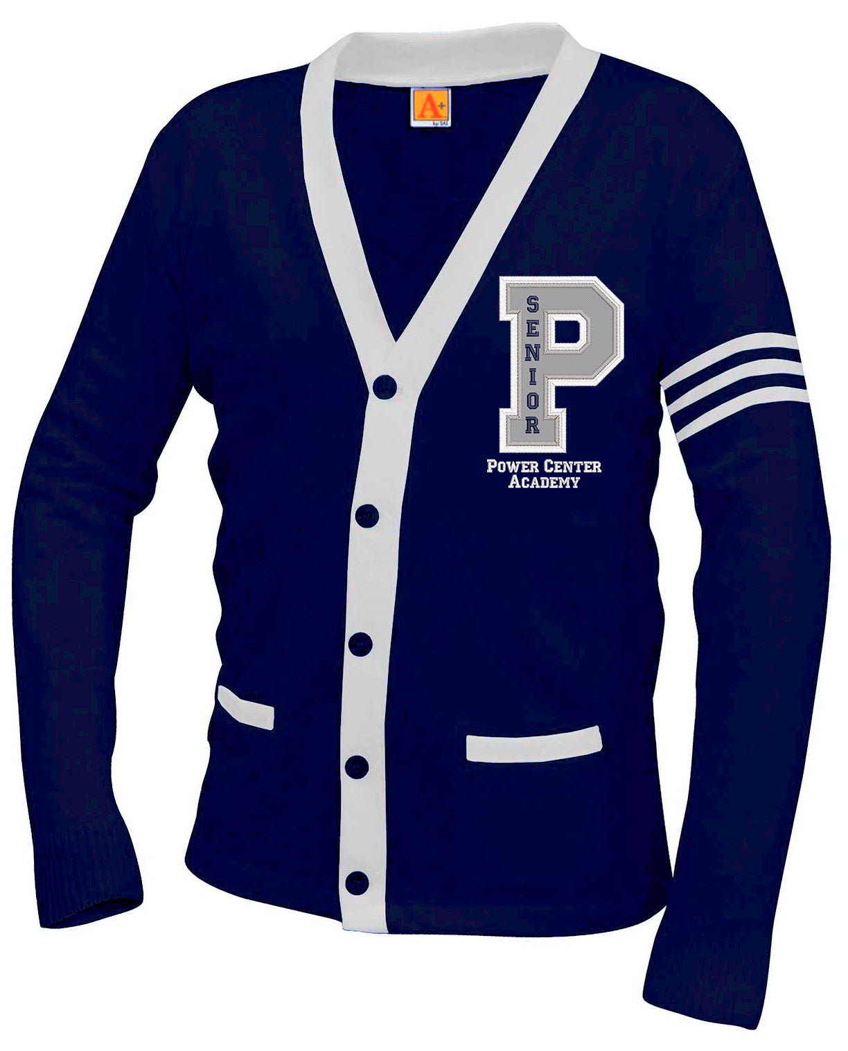 CÁRDIGAN UNIVERSITARIO DE LA PCA - SOLO PARA ESTUDIANTES DE ÚLTIMO AÑO