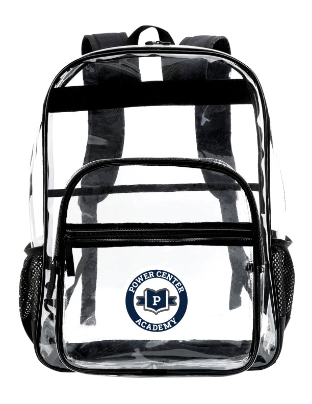 PCA Clear Backpack – Champion School Uniforms