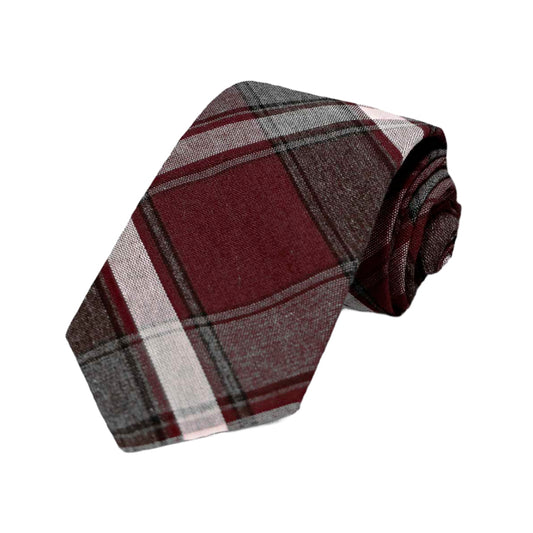 MMA PLAID 54 Men's Tie