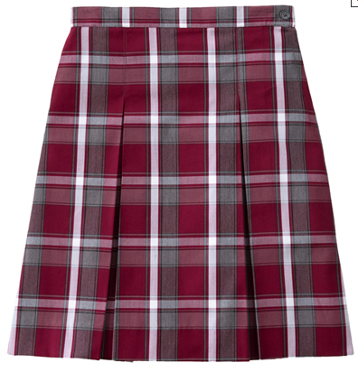 CUS INDEPENDENCE & LIBERAL ARTS PLAID SKIRT (HIGH SCHOOL) (REQUIRED)