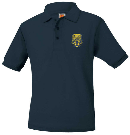 LP SHORT  SLEEVE NAVY POLO REQUIRED - ALL GRADE LEVELS