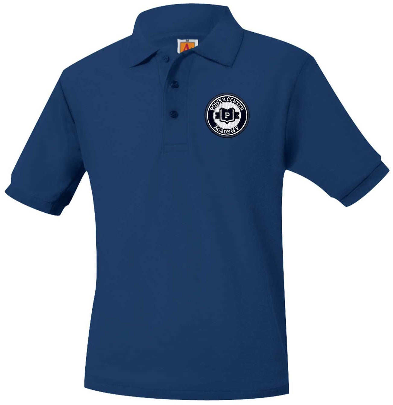 PCA SHORT SLEEVE NAVY POLO - (Optional for Casual Fridays) K-5TH GRADE